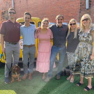 Cahaba's Birmingham Team at an after-work get together