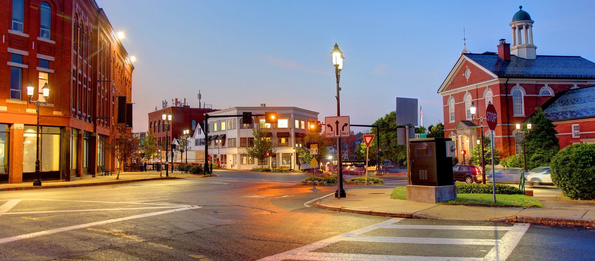 Andover MA town center