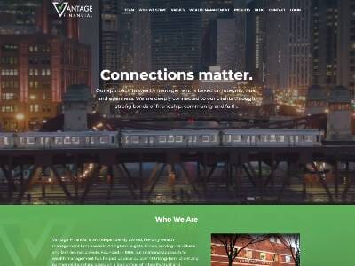 Vantage Financial website