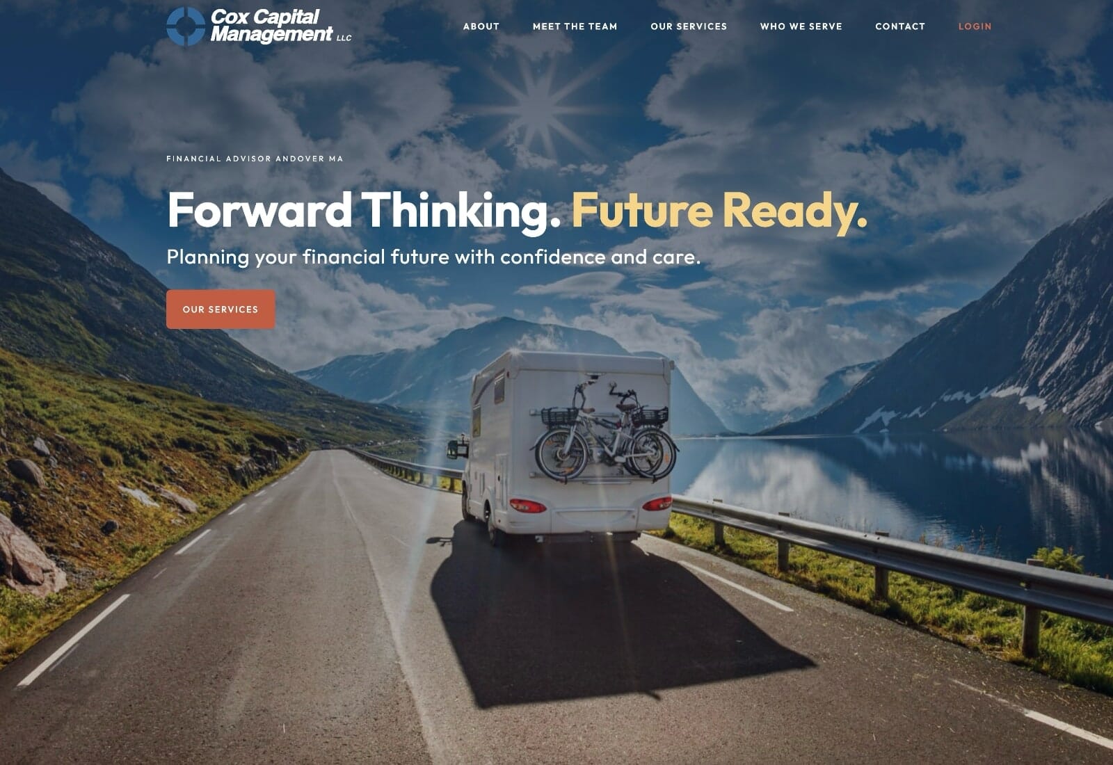 Cox Capital Management website