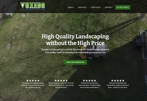 Tuxedo Landscaping