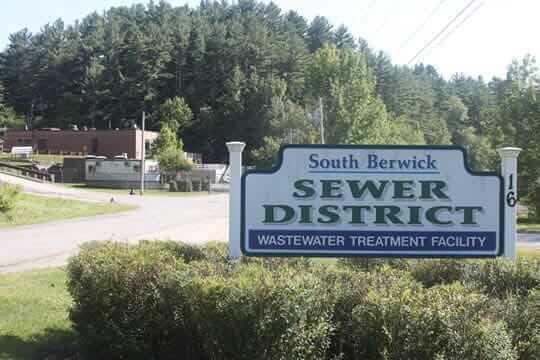 Sign - South Berwick Sewer District
