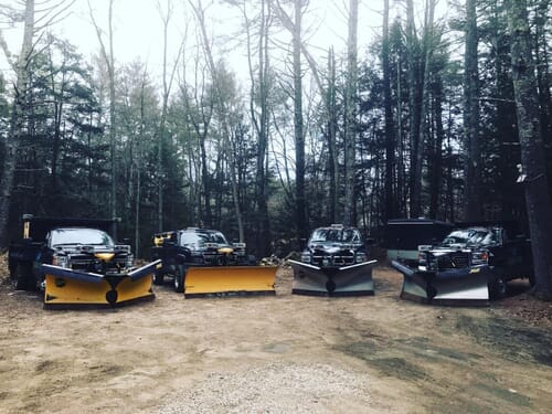 Tuxedo Landscaping snow removal equipment