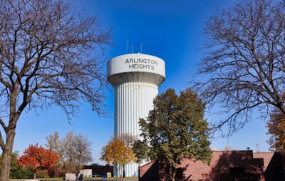 Arlington Heights water tower